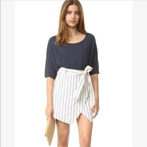 Madewell Portside Skirt in Ikat Stripe - Size 00